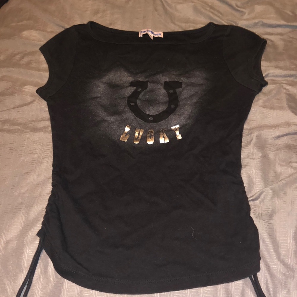 Brand Paris Blues, black T-Shirt, size large